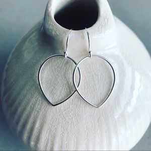 Sterling Silver petal Earrings